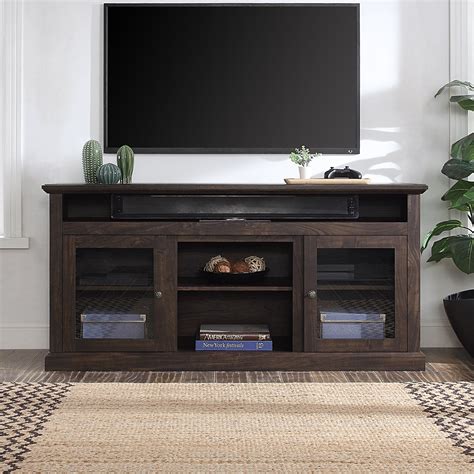 Bluetooth enabling lets you to control it with an app and an included remote control. . 60 inch tv stand walmart